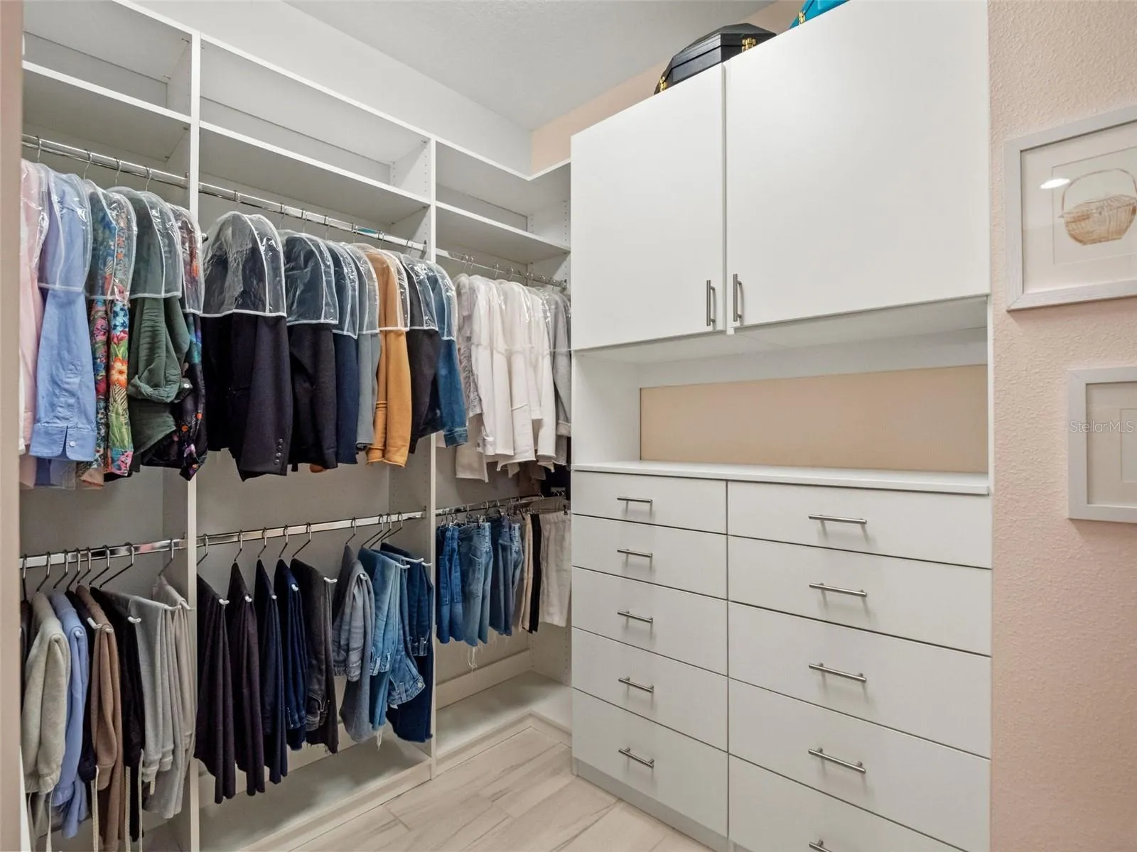 Primary Walk In Closet