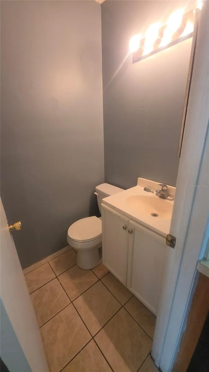Downstairs half bath