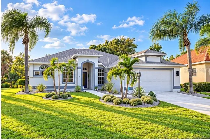 large lot with space between homes