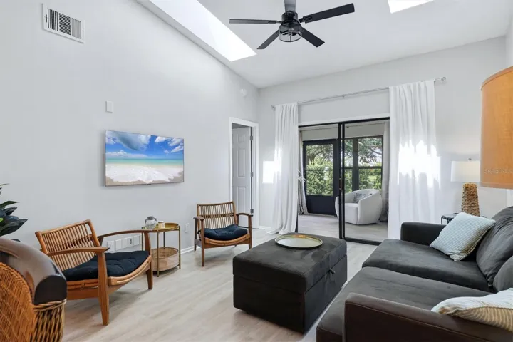 Living Room looking out to Lanai