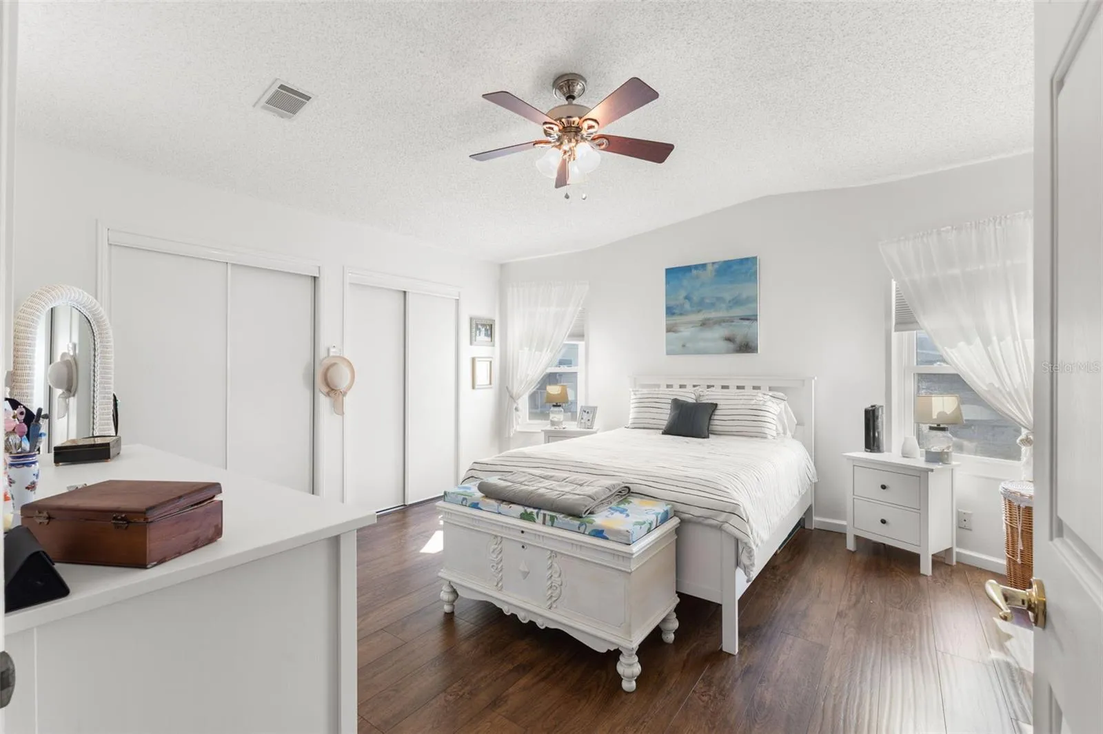 Primary bedroom suite