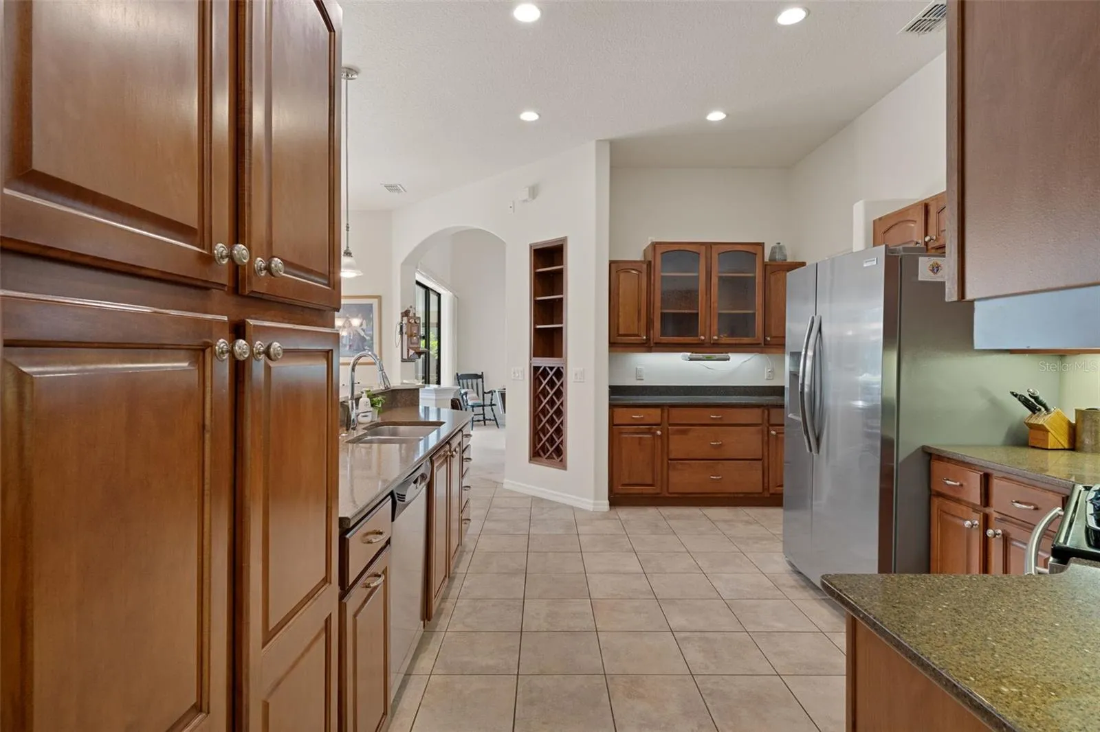 Kitchen from Laundry Room