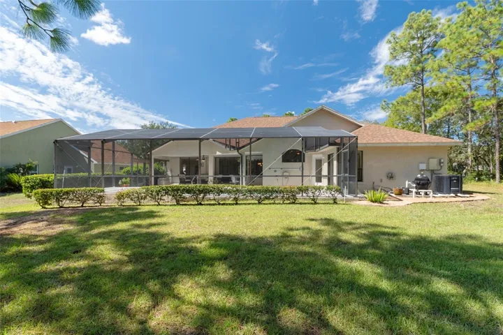 Back yard / back of home