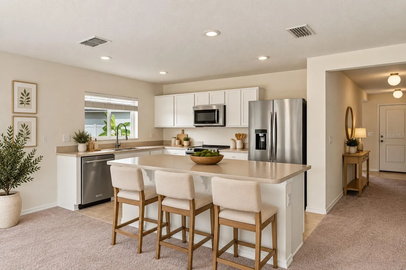 Virtual Staged - Kitchen View