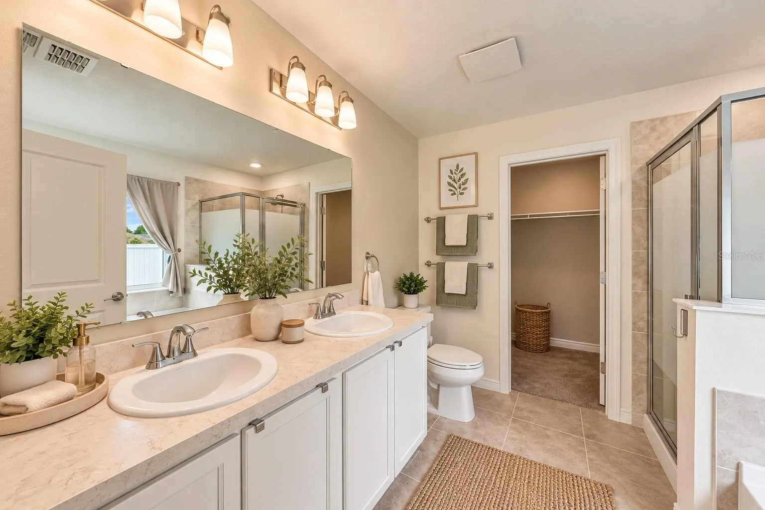 Virtual Staged_PrimaryBathroom_Dual Sink