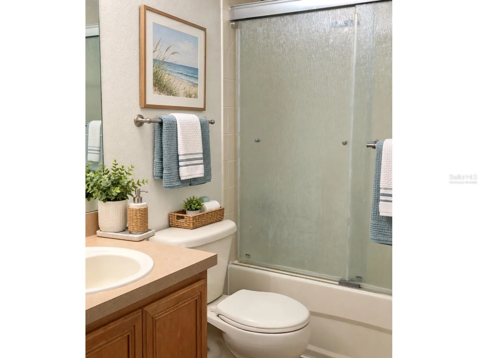 Virtually Staged - Primary Bathroom