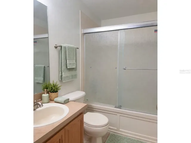 Virtually Staged - Second Bathroom