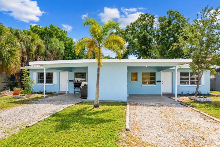 Front of Duplex