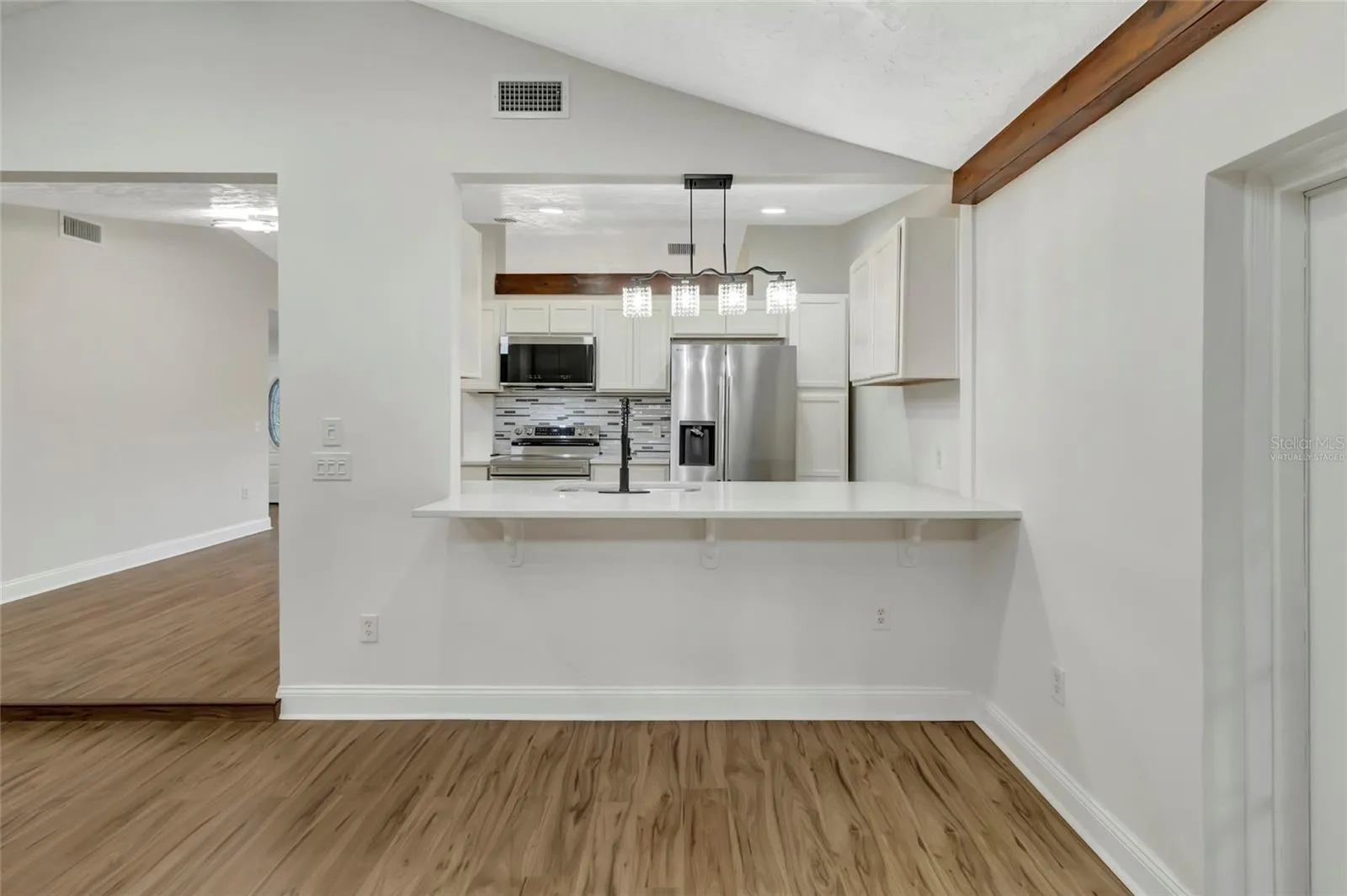 Virtually Staged Kitchen