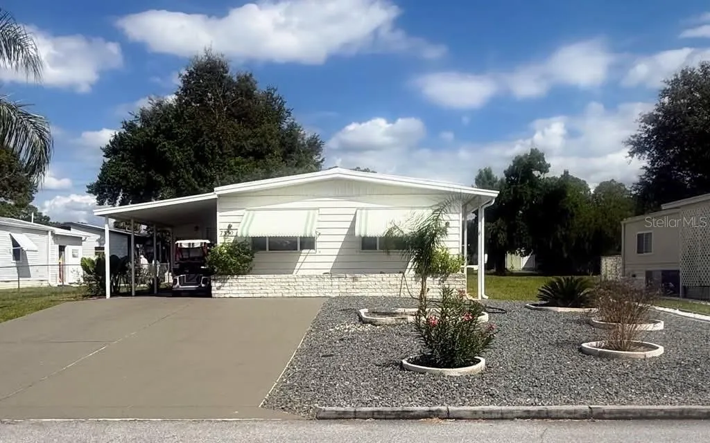 Front View facing West
