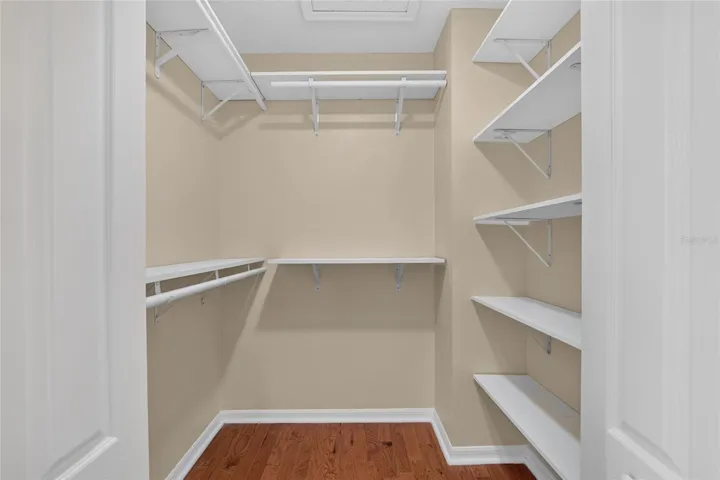her closet