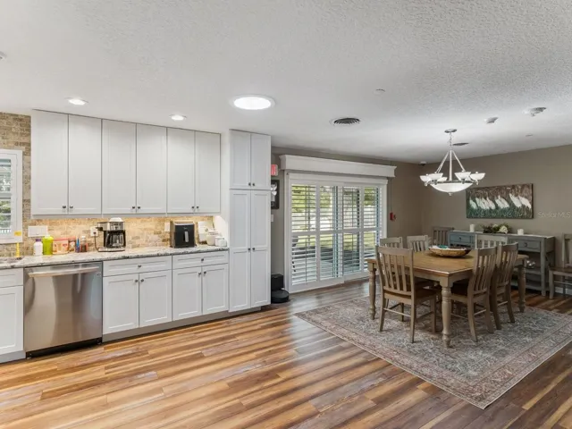 White shaker cabinets and pantry storage