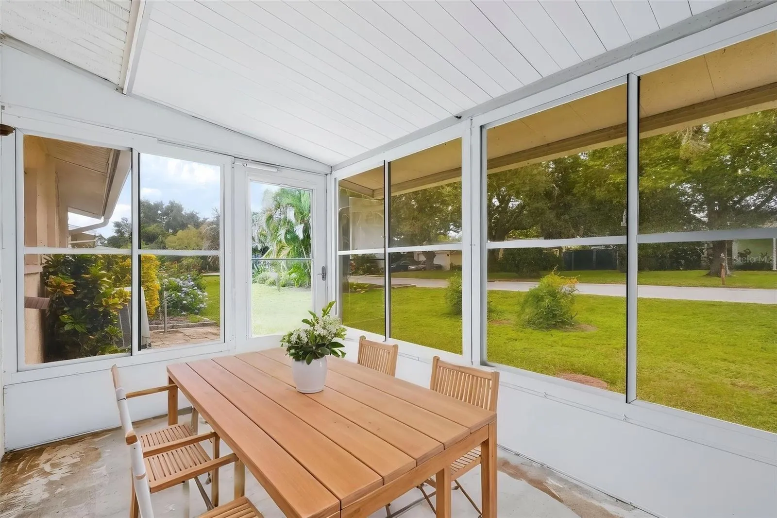 Enclosed Back Patio