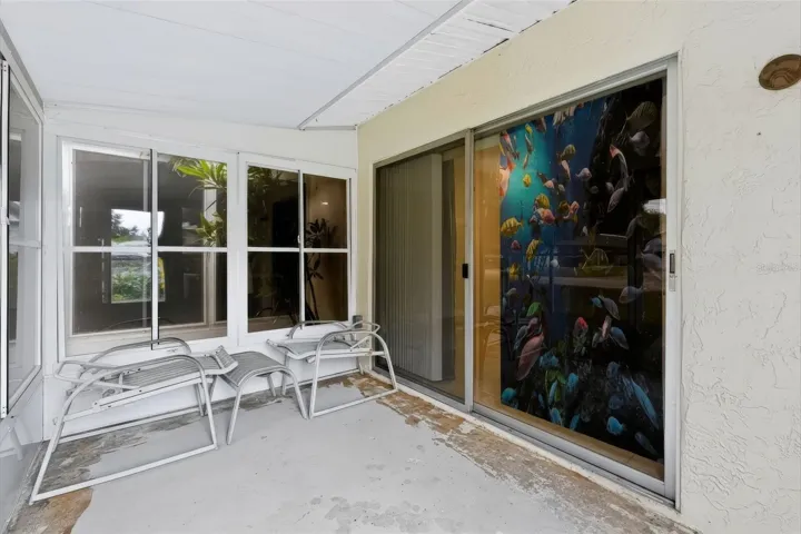 Enclosed Back Patio