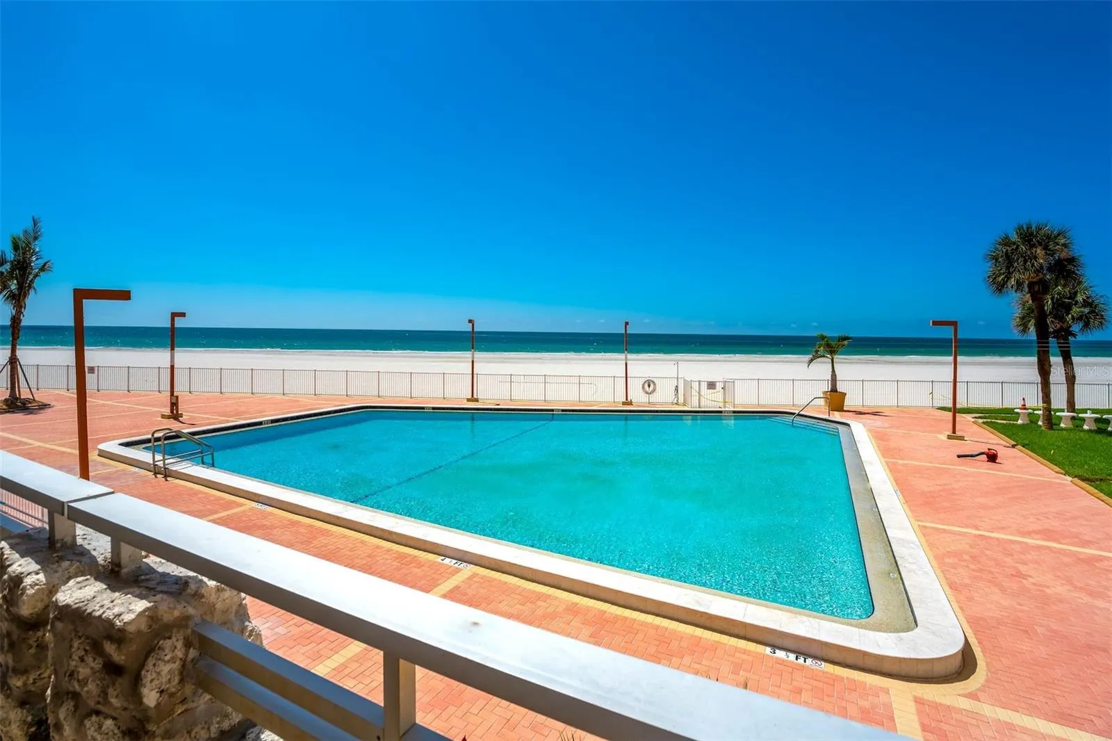 Large Pool Deck