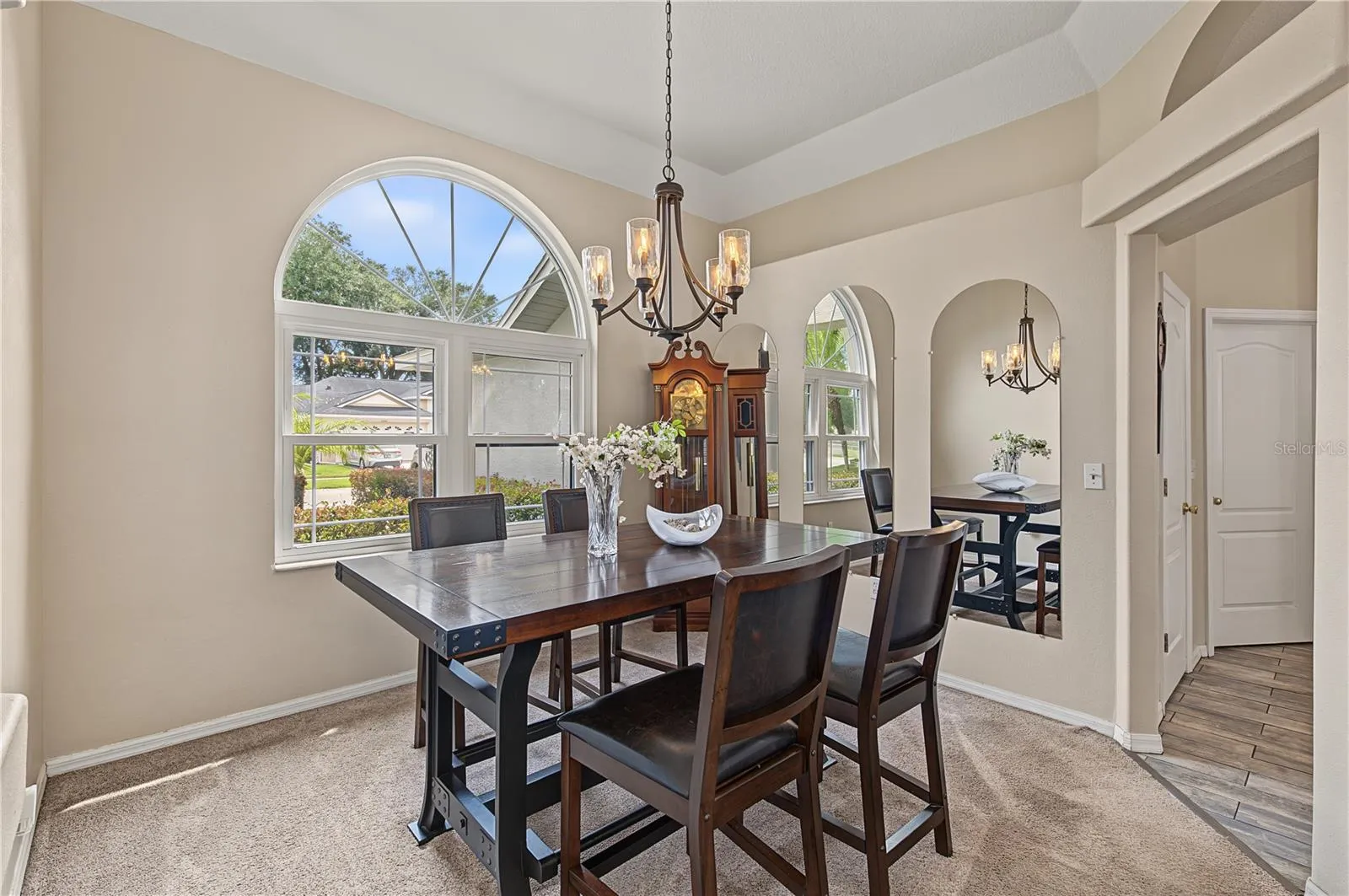 Dining Room, lots of natural sunlight