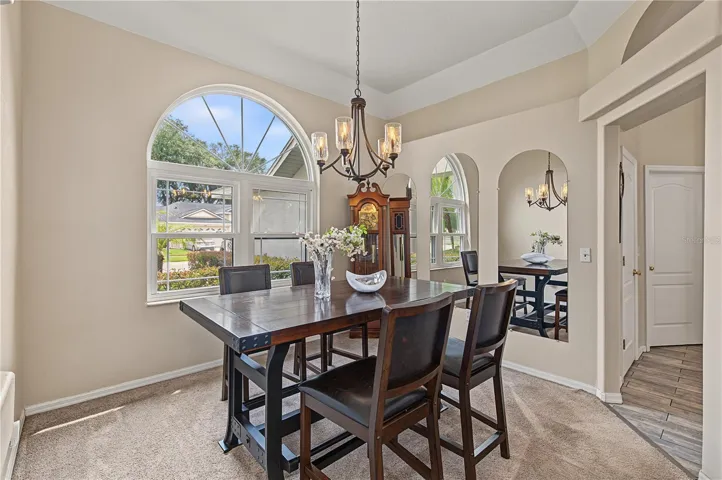 Dining Room, lots of natural sunlight