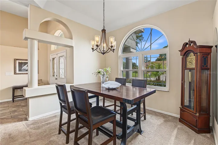 Dining Room, lots of natural sunlight
