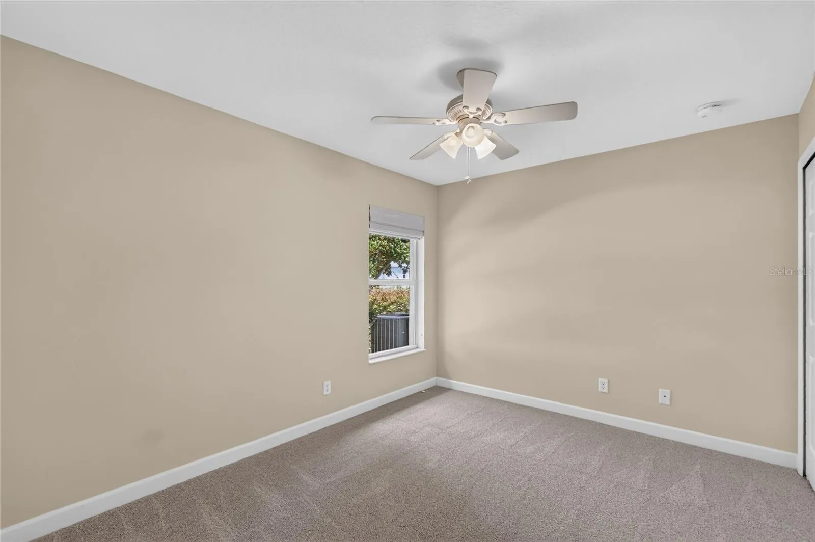 Bedroom 3 is spacious and could be used as a den, office or guest bedroom.