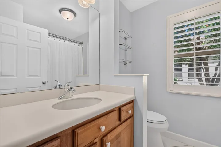 The 2nd bathroom is located between bedrooms 2 and 3.