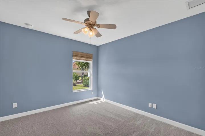 Bedroom 2 is spacious and would make a great guest room, den or office.