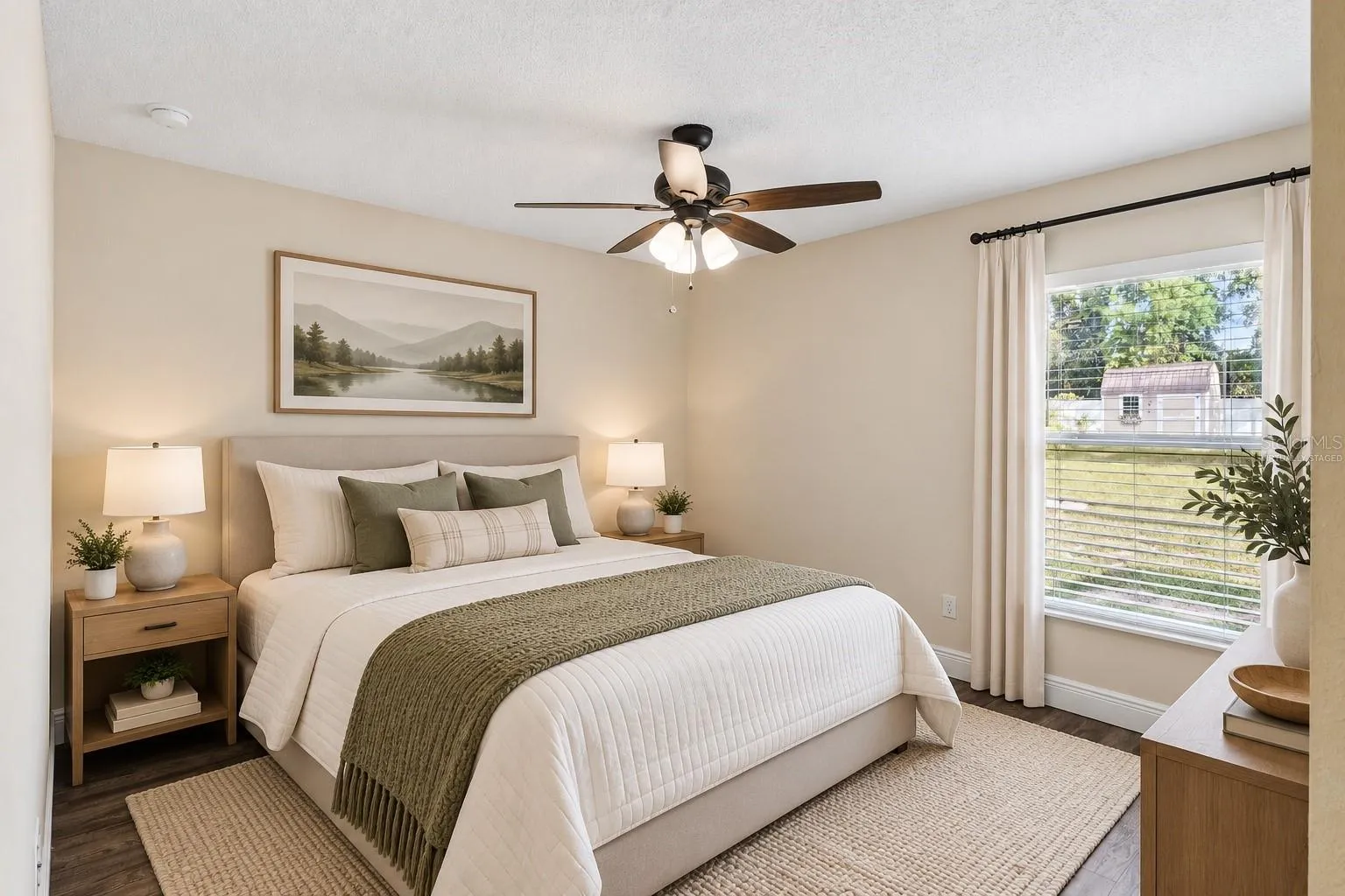 Bedroom 2 - Virtually Staged