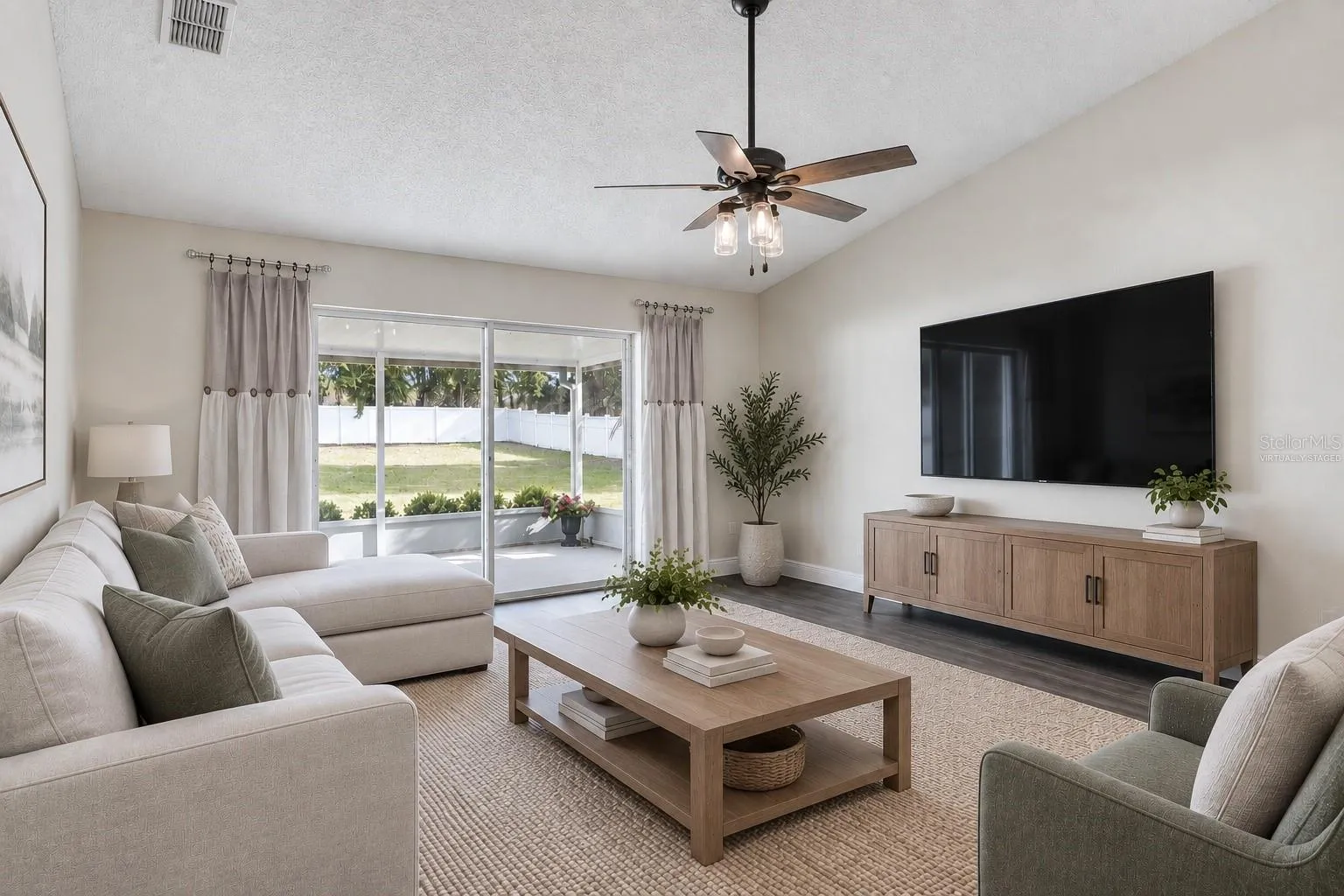 Family Room - Virtually Staged