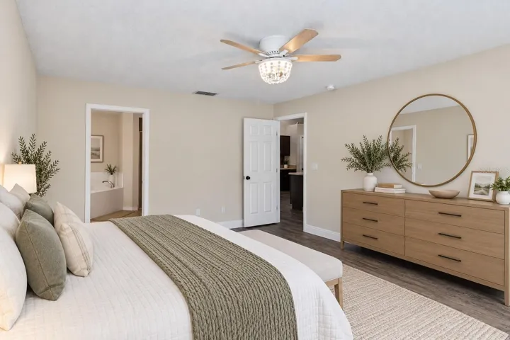 Primary Bedroom - Vritually Staged
