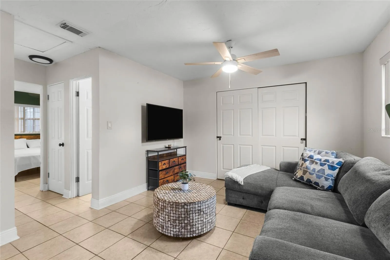 Unit B Living Room