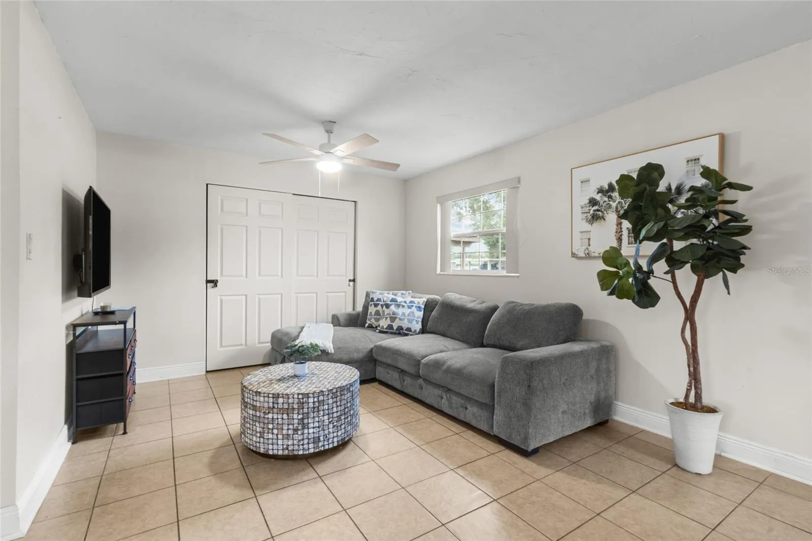 Unit B Living Room