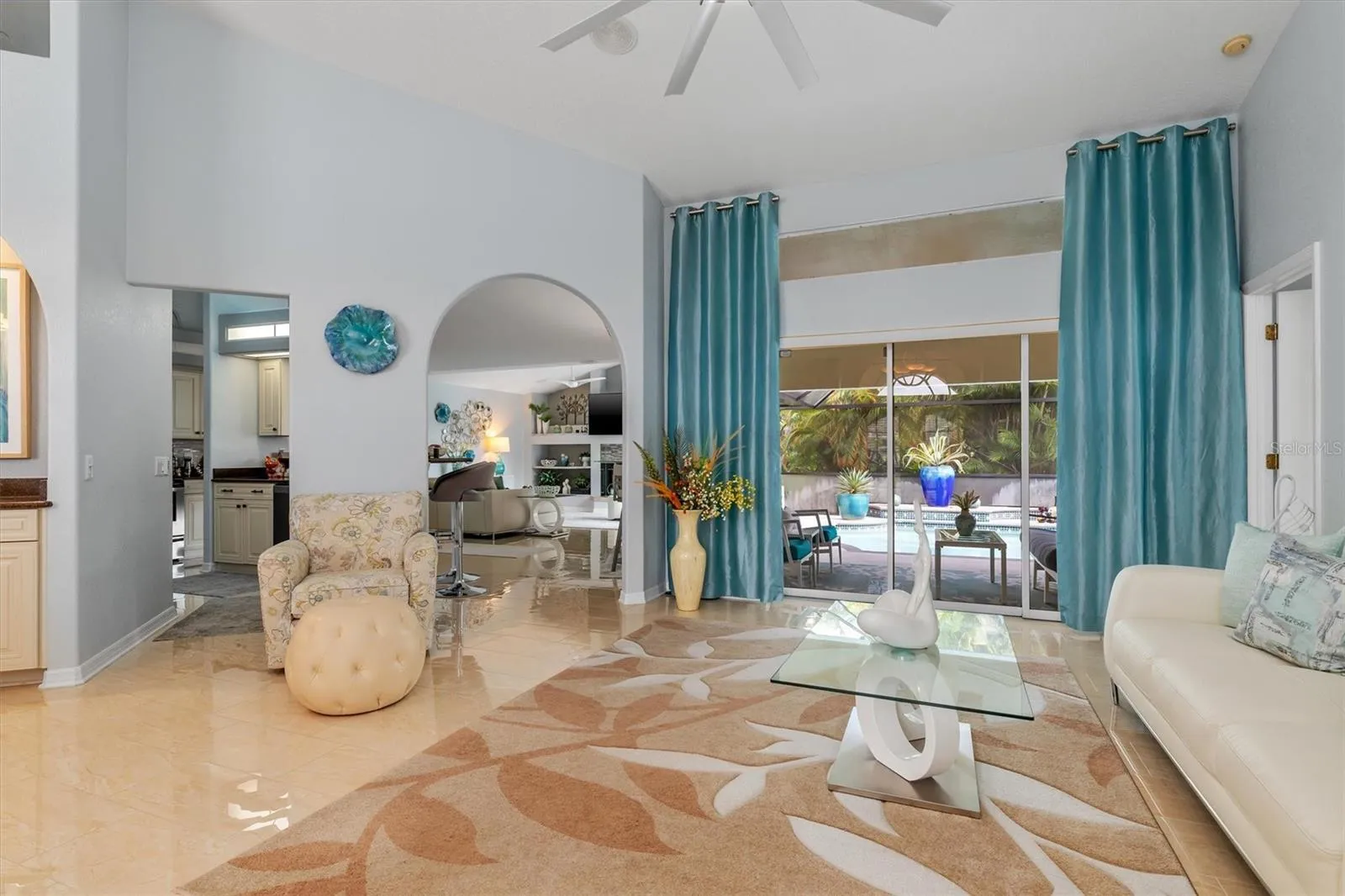 Inside of home from front door