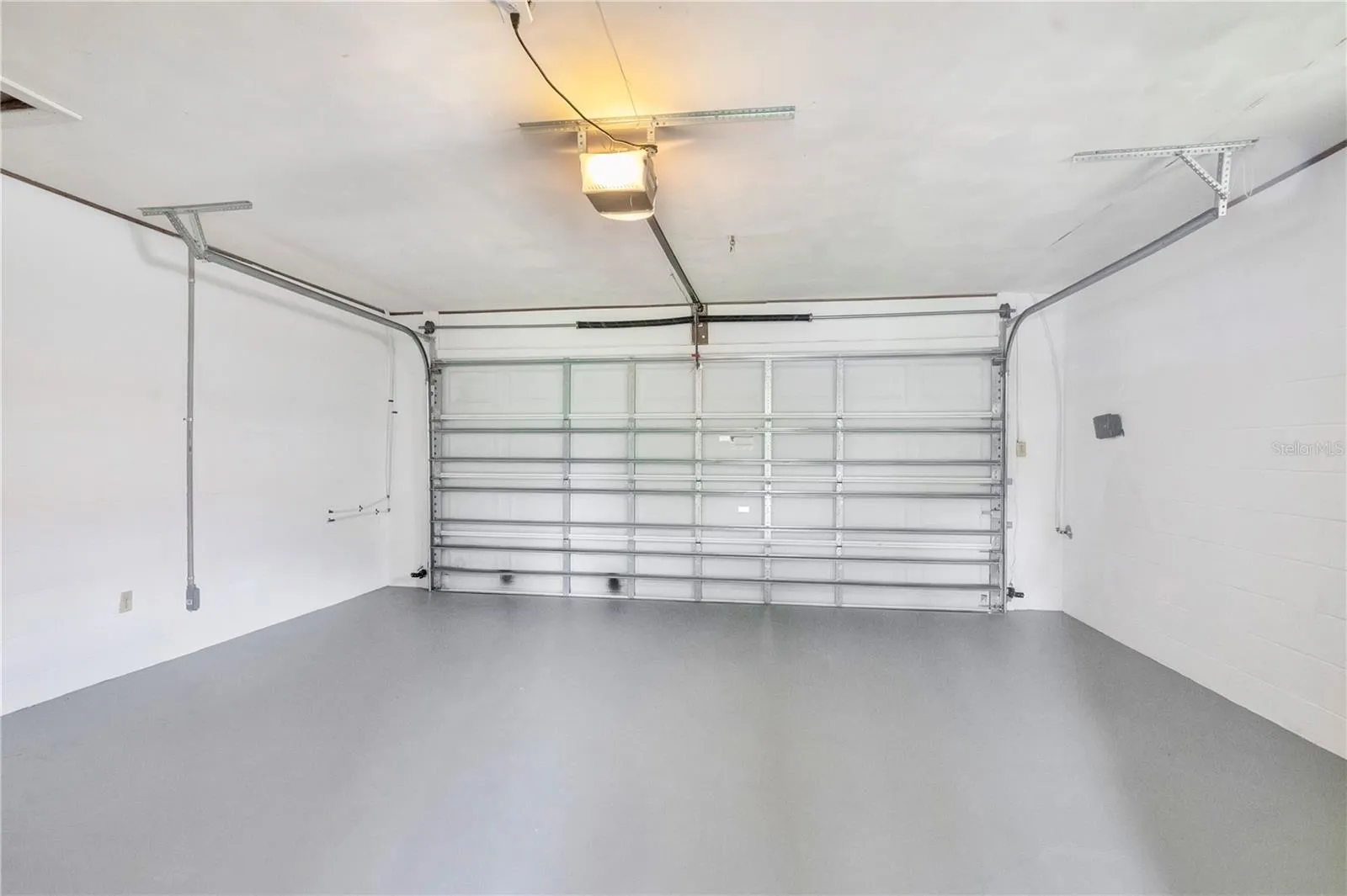 Two-car garage with separate workshop