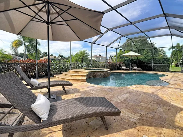 50 X 47 Ft Lanai w/ multiple seating Areas