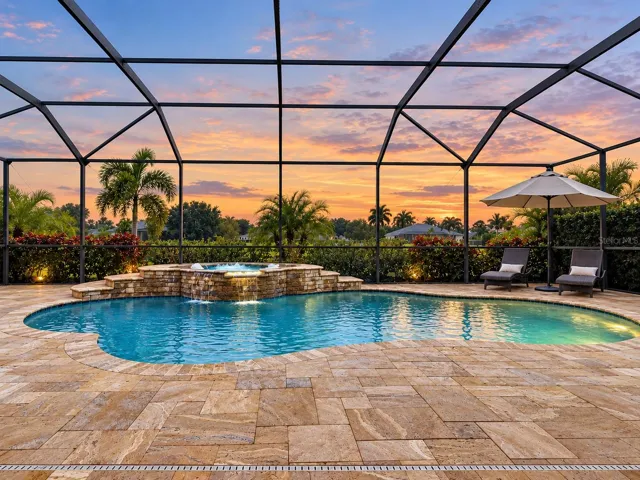Custom Gas Heated Salt Water Pool &amp; Spa