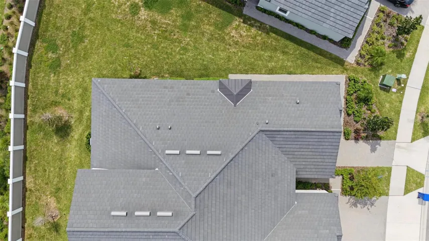 tile roof is maintained by the HOA