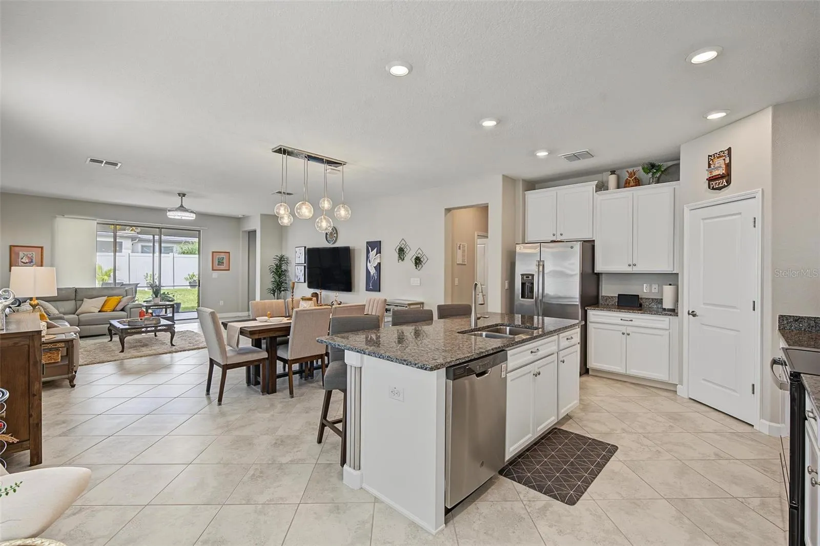 Open floor plan