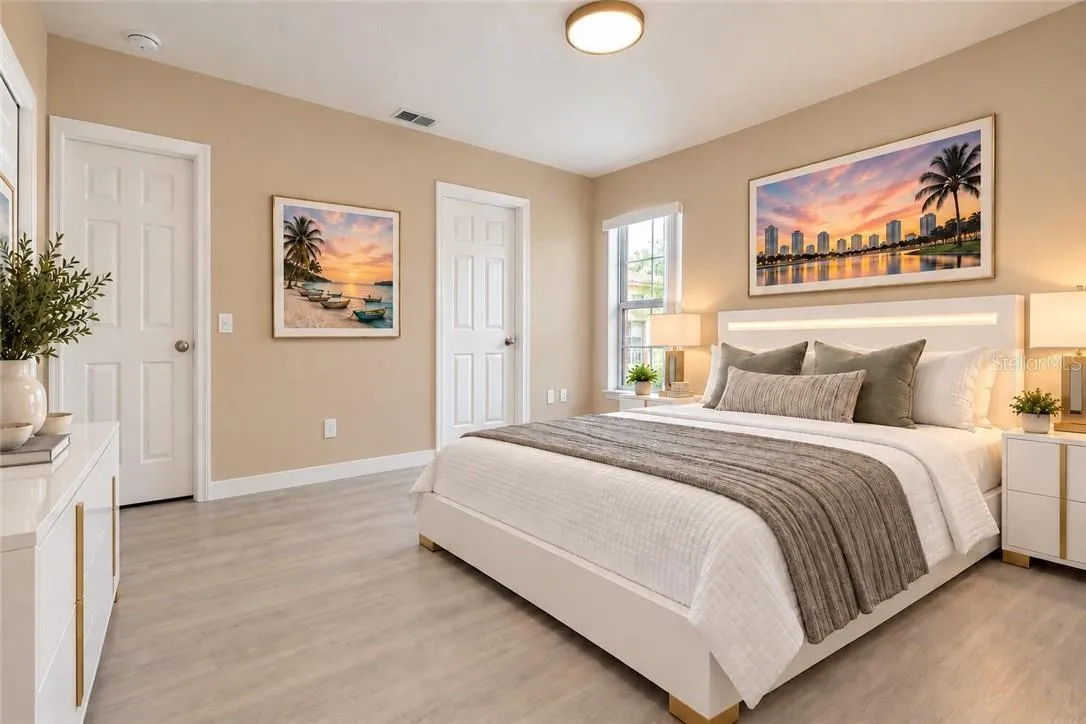 Primary Bedroom, Virtually Staged