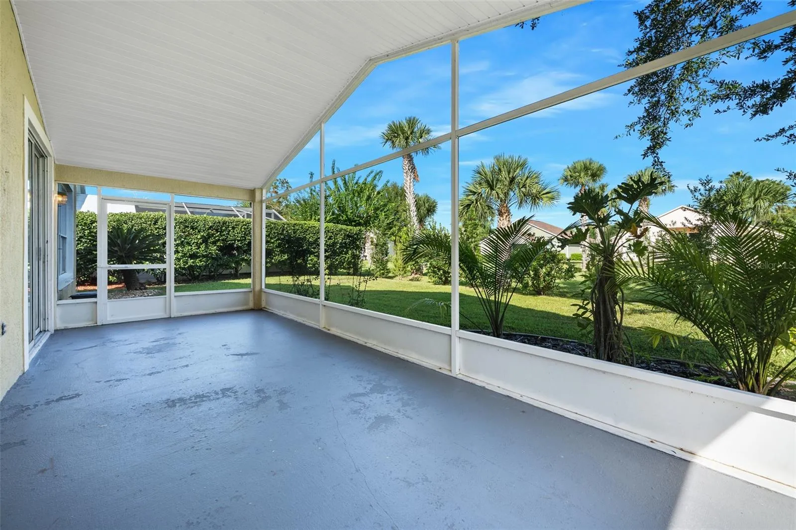 Screened porch