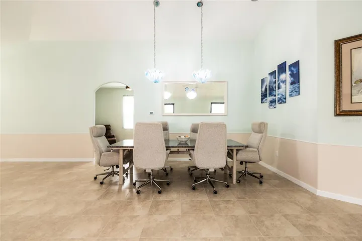 Large Dining area