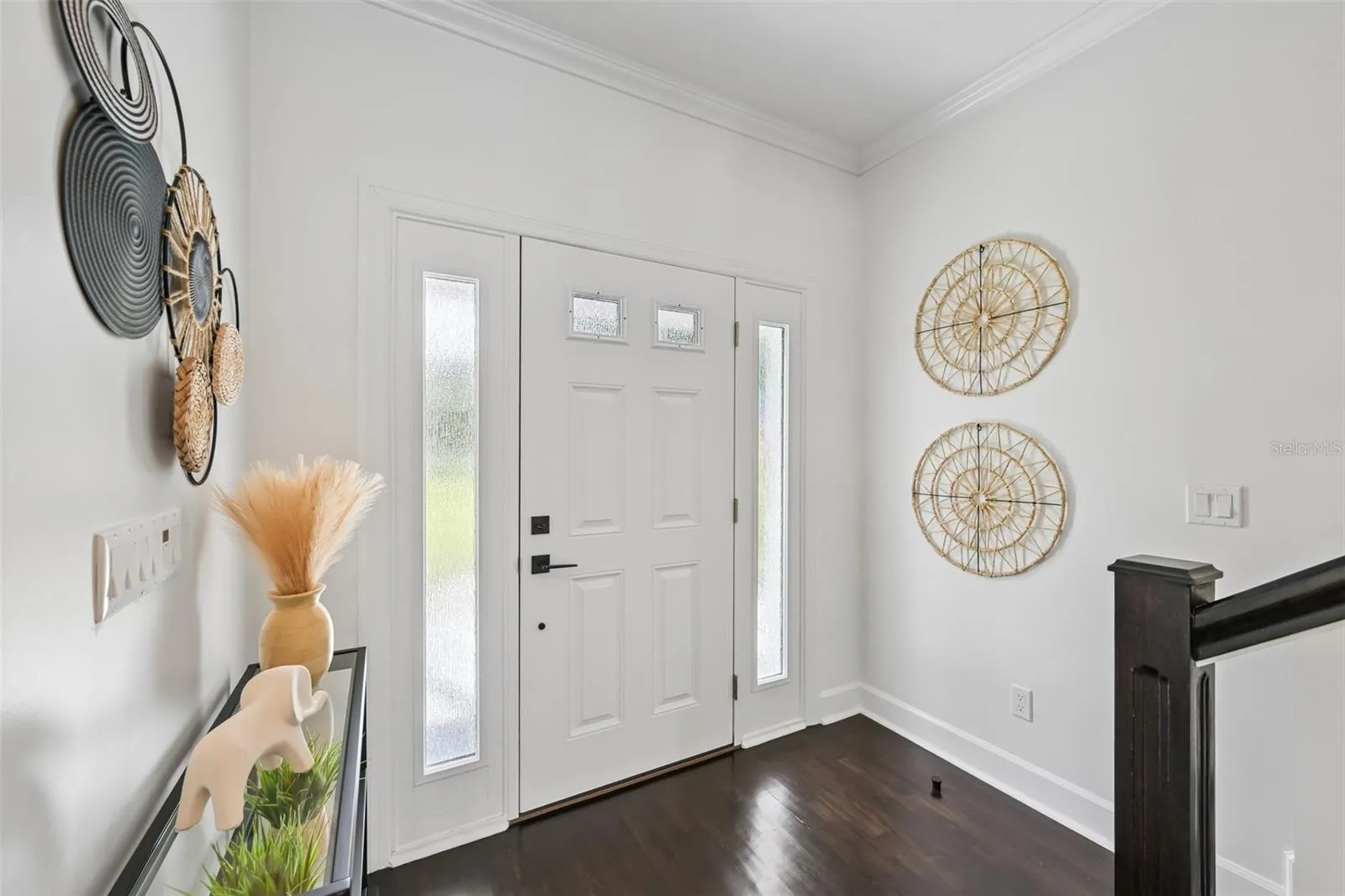 Front door and foyer.