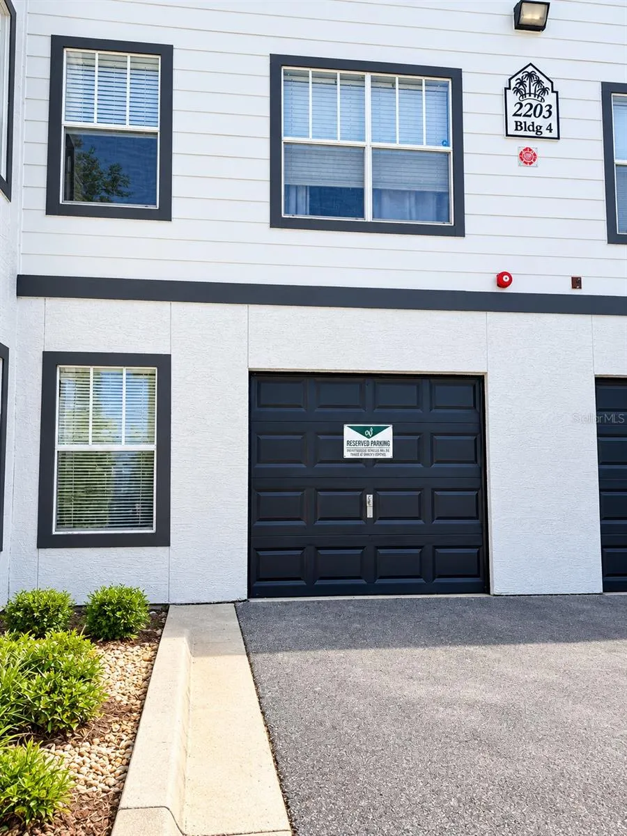 Attached garage