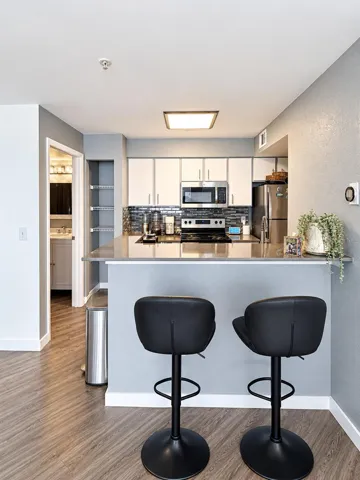 kitchen - view from barstools