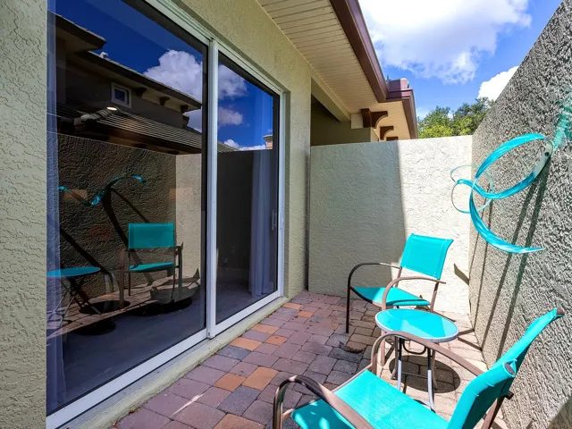 Private Patio off Guest Bedroom #3