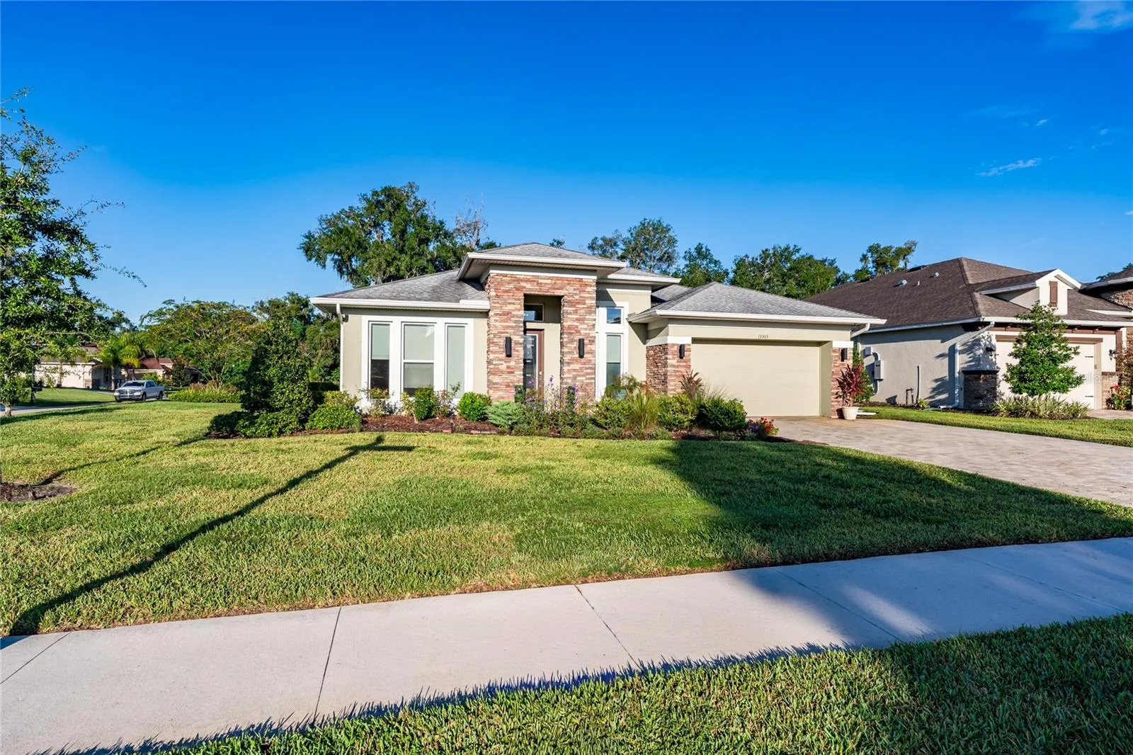 Great Location at rear of community by park