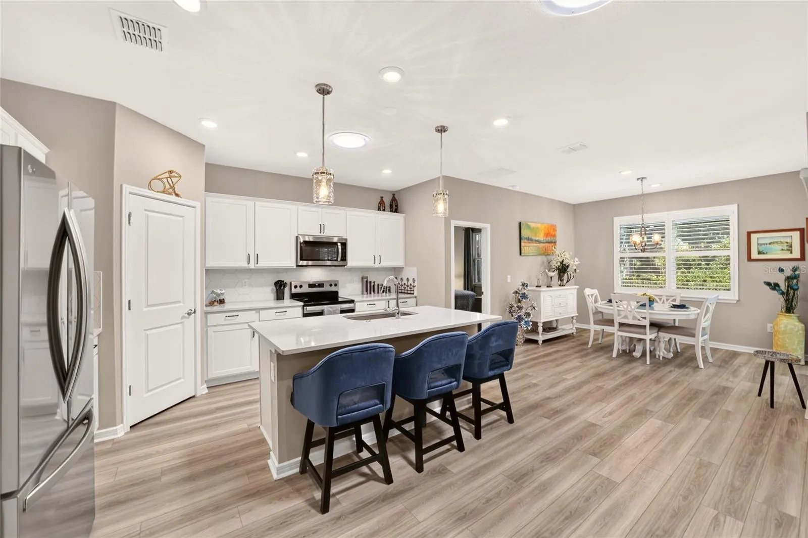 Kitchen and Dining Area