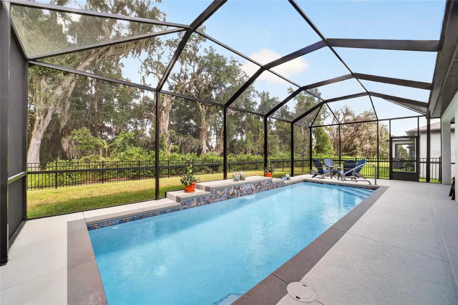 28' x 10' saltwater pool