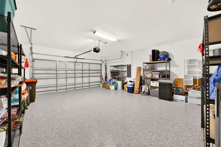 Garage with Epoxy Floor