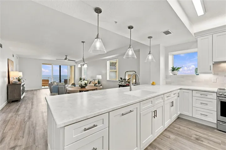 Open-Concept Kitchen &amp; Living