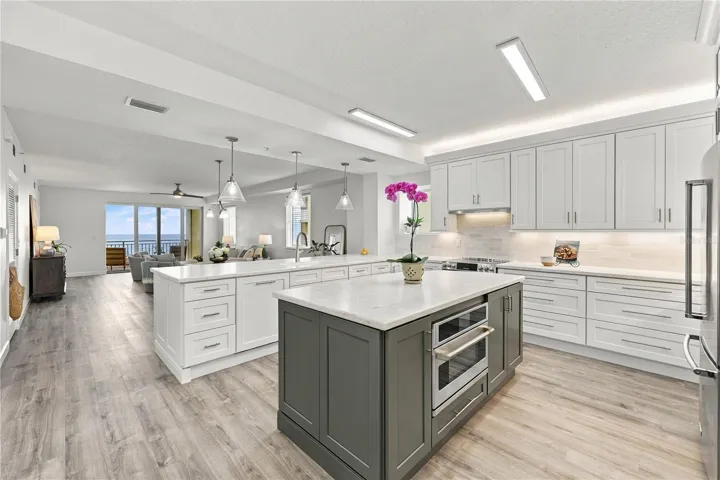 Gourmet Kitchen with Island