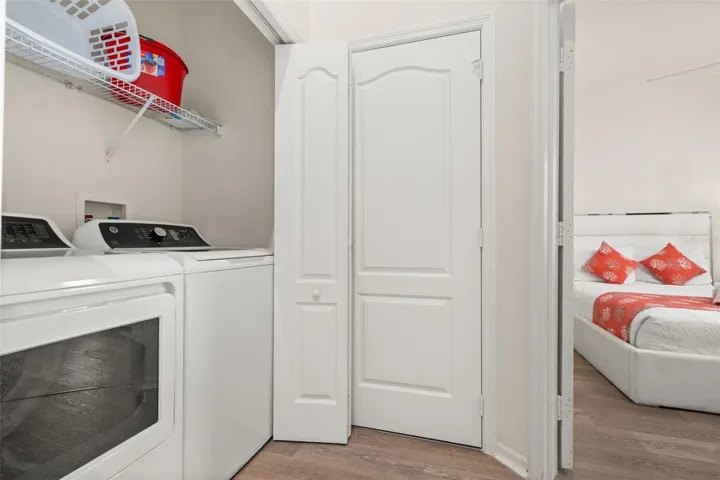 Interior Laundry closet